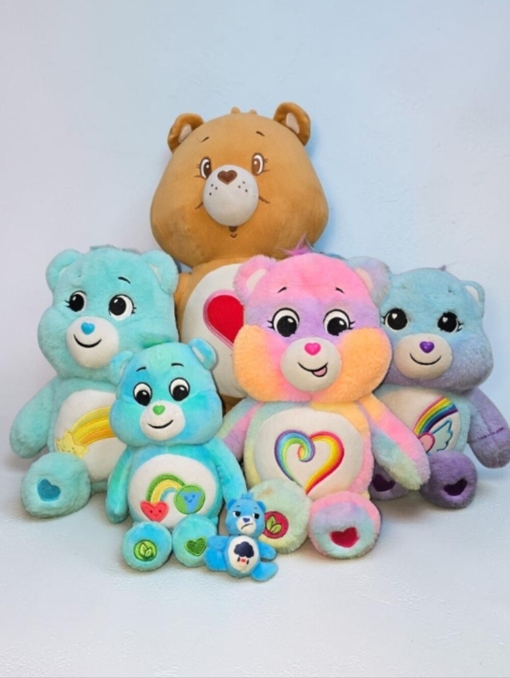 Care Bears 6 Piece Plush Bear Bundle